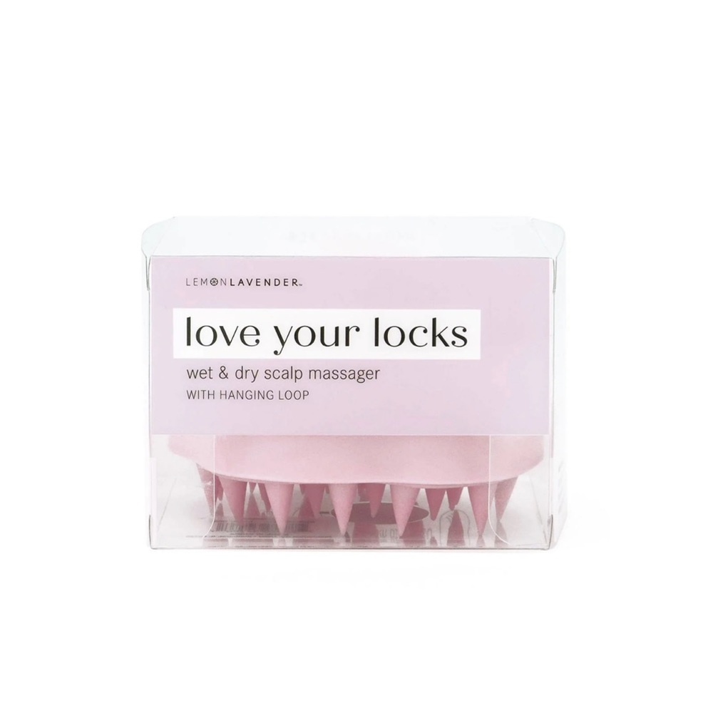 Lemon lavender love your locks wet&dry scalp massager